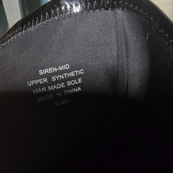 Black Patent Leather Jeffrey Campbell Mid-length Boots - Picture 4 of 6